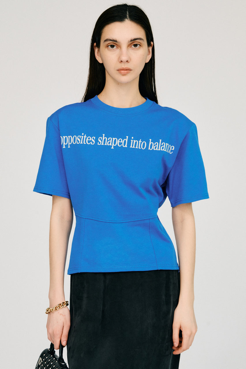 Shoulder Pad Logo T-Shirt - 26SUMMER 2nd