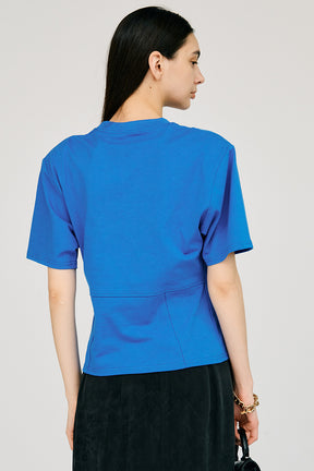 Shoulder Pad Logo T-Shirt - 26SUMMER 2nd