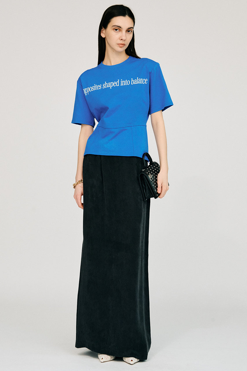Shoulder Pad Logo T-Shirt - 26SUMMER 2nd