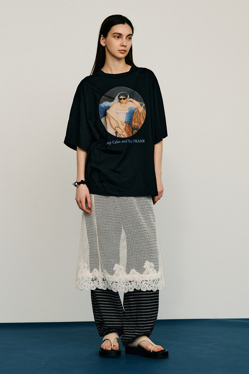 Art Graphic Oversized T-shirt