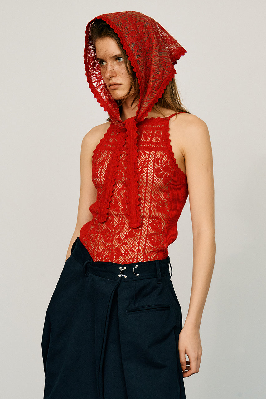 Crochet-Style Camisole - 26SUMMER 2nd