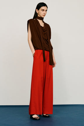 Drape Jersey Top