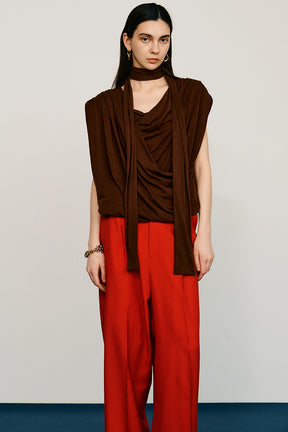 Drape Jersey Top