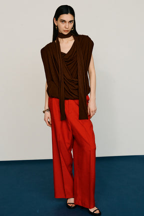 Drape Jersey Top