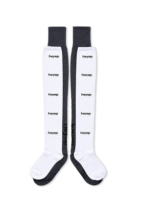 Layered Over Knee Socks