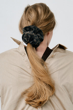Leopard Scrunchie