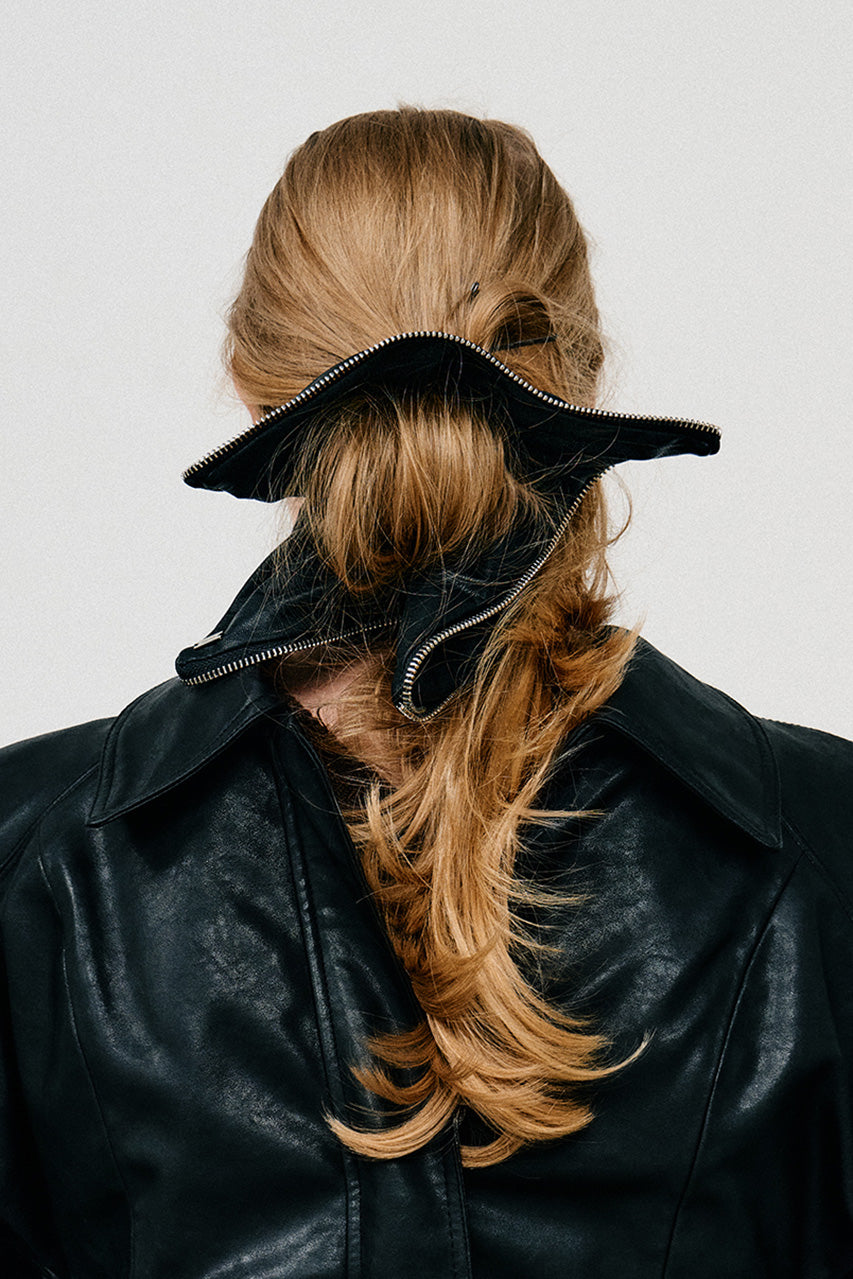 Zip Square Scrunchie-Medium