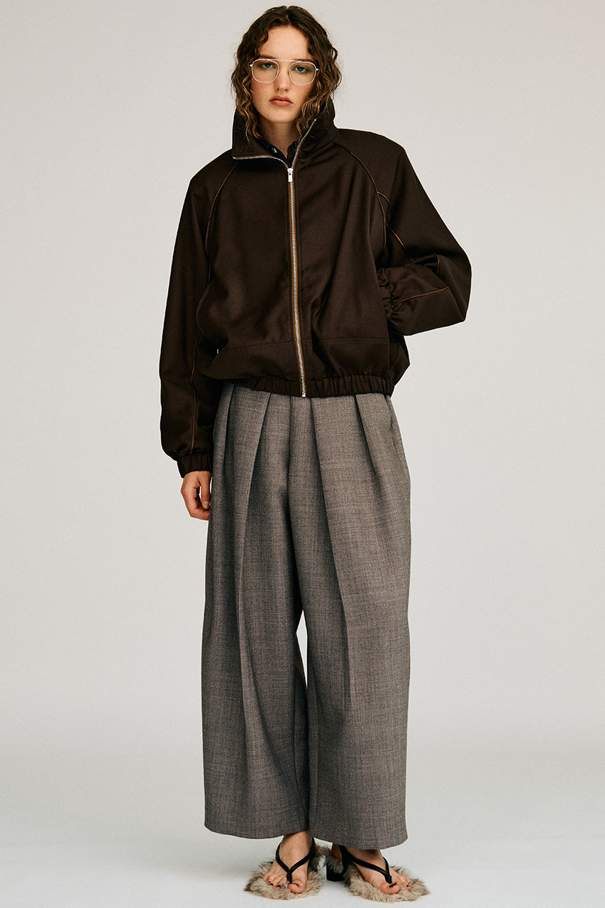 Silk Nep Cocoon Pants - 2026AUTUMN
