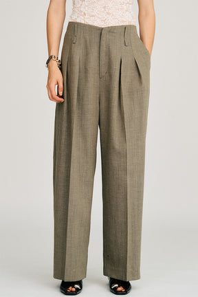 Silk Nep Cocoon Pants - 2026AUTUMN