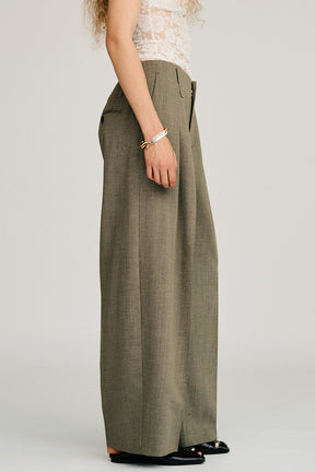 Silk Nep Cocoon Pants - 2026AUTUMN