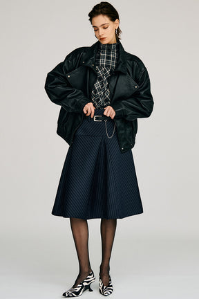 Bonded Flare Skirt - 2026AUTUMN