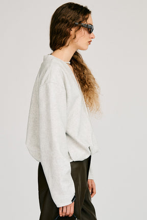 2-Way Balloon Sweatshirt - 2026AUTUMN