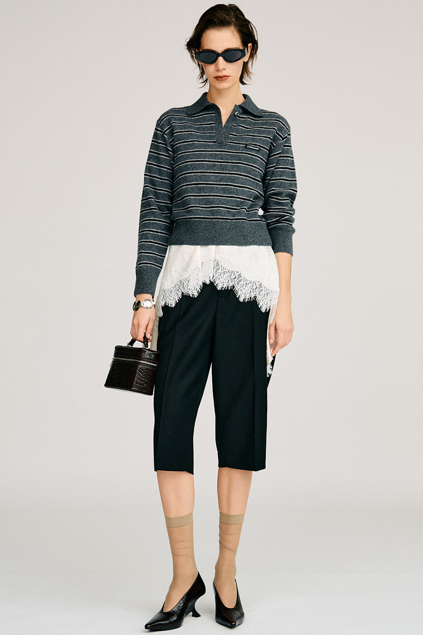 Tailored Capri Pants - 2026AUTUMN
