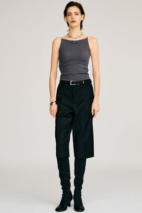 Tailored Capri Pants - 2026AUTUMN