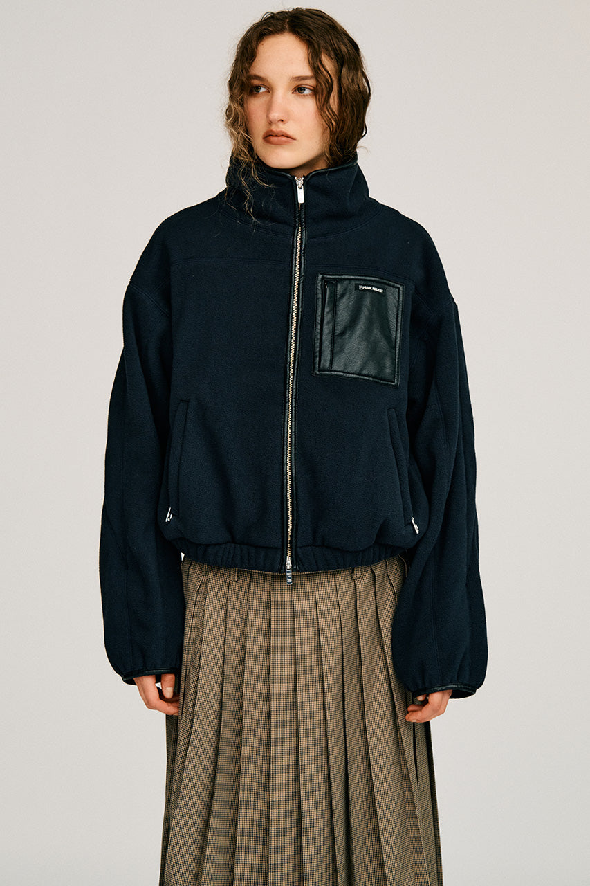 Cropped Fleece Jacket - 2026AUTUMN