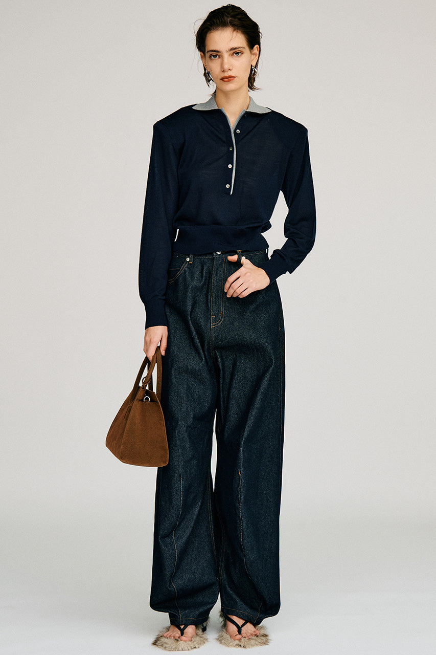 Curve Leg Denim - 2026AUTUMN