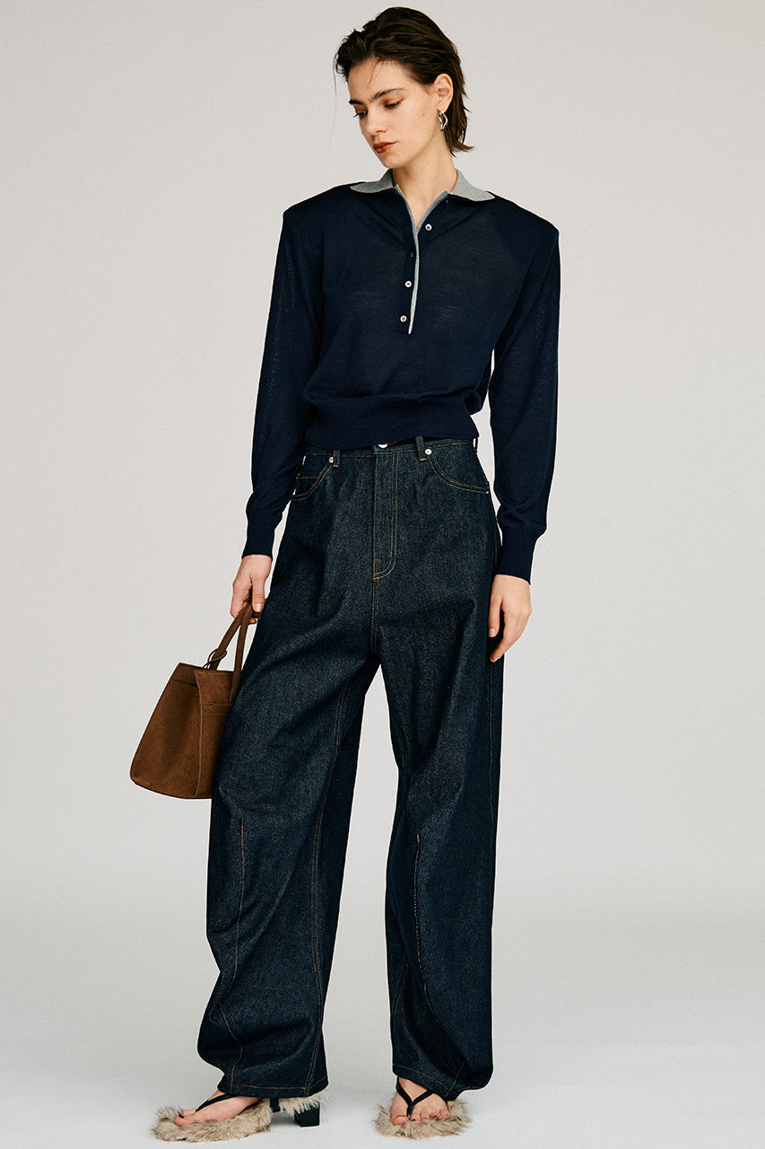Curve Leg Denim - 2026AUTUMN