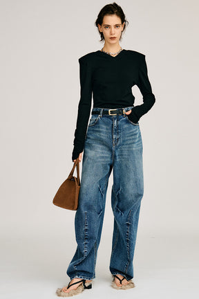 Curve Leg Denim - 2026AUTUMN