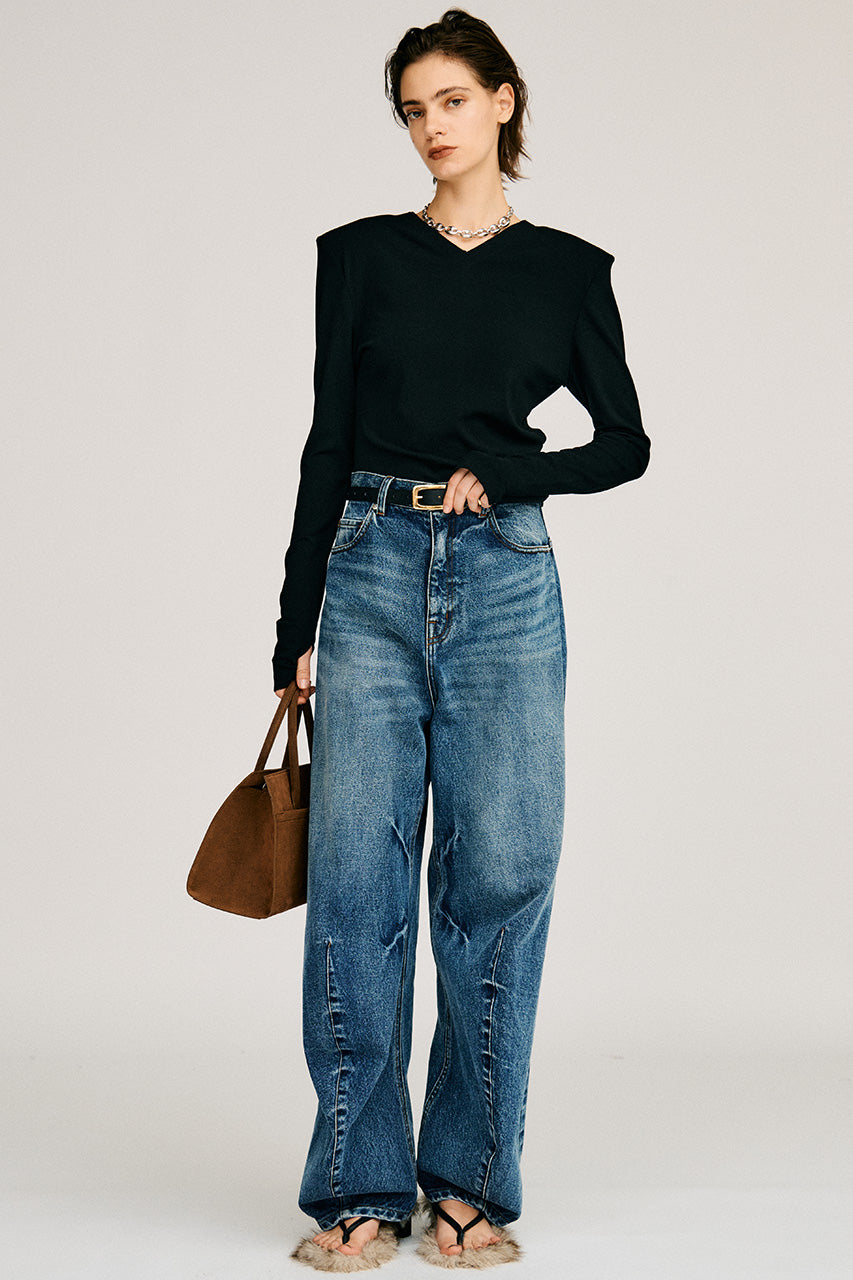 Curve Leg Denim - 2026AUTUMN