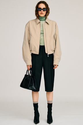 Tailored Capri Pants - 2026AUTUMN