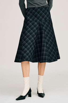 Bonded Flare Skirt - 2026AUTUMN