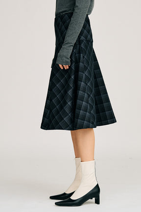 Bonded Flare Skirt - 2026AUTUMN