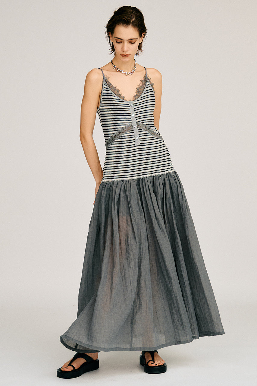 Cup-in-knit dress