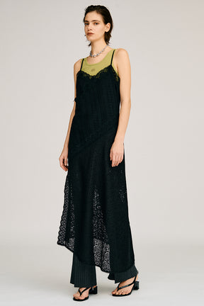 Lace Trimming Dress - SALE
