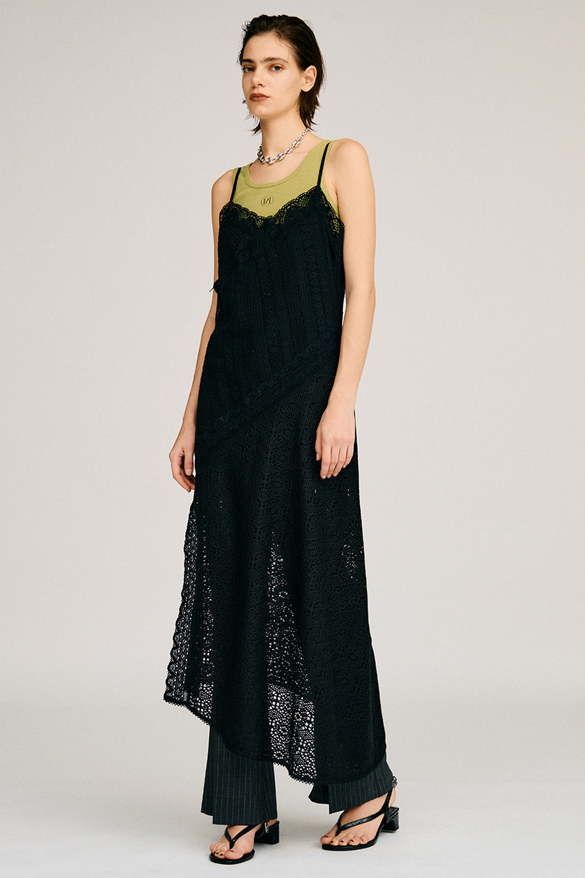 Lace Trimming Dress - SALE