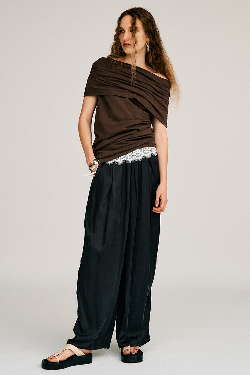Asymmetrical Drape Top