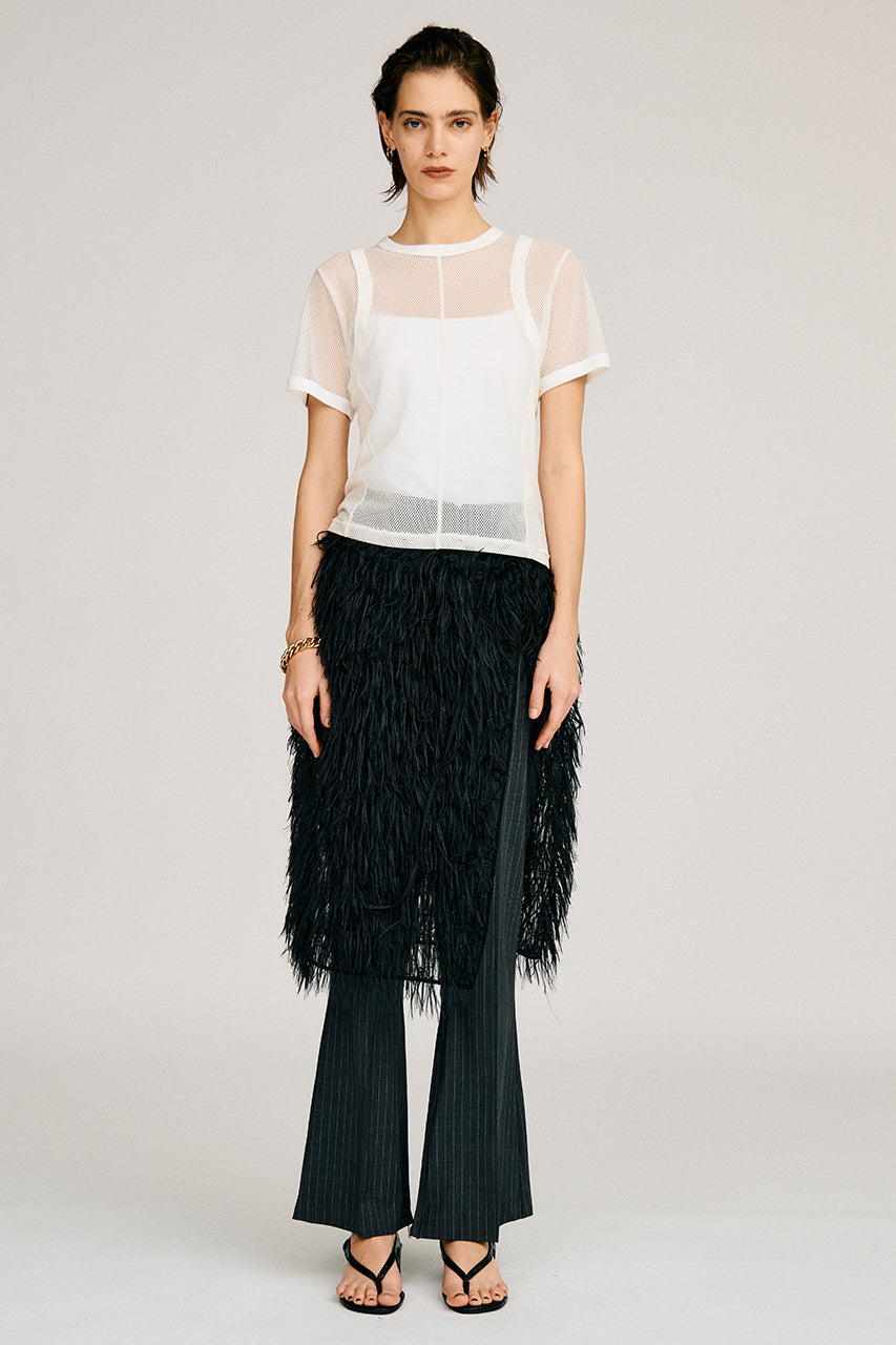 Mesh Ringer Tee - 26SUMMER 2nd