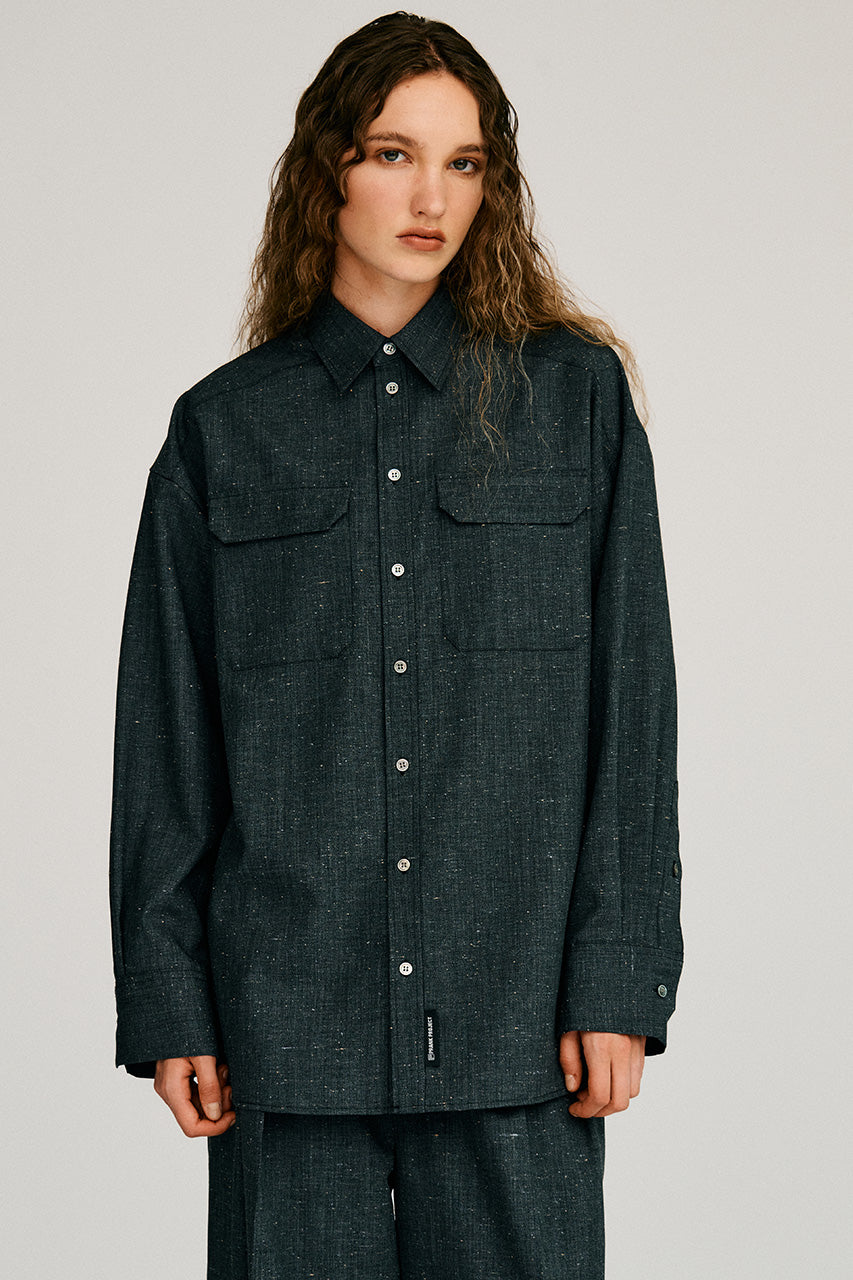 Silk Nep Overshirt - 2026AUTUMN