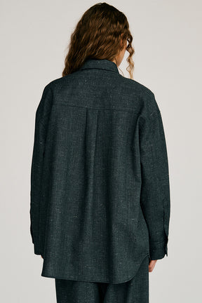 Silk Nep Overshirt - 2026AUTUMN