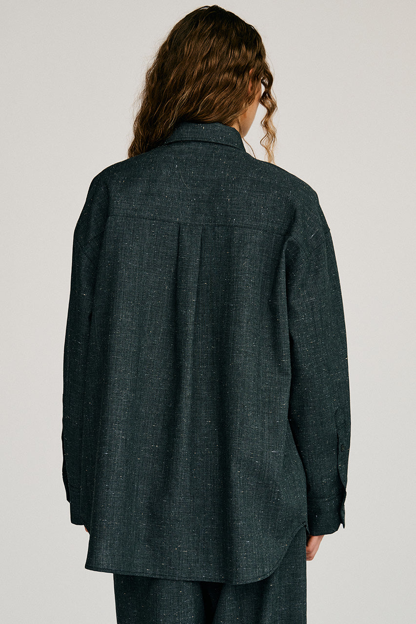 Silk Nep Overshirt - 2026AUTUMN