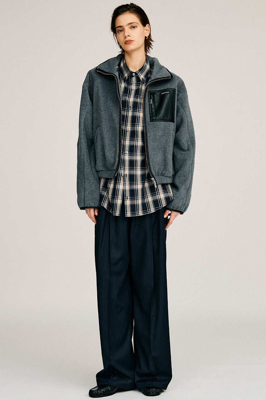 Cropped Fleece Jacket - 2026AUTUMN