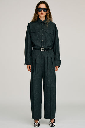 Silk Nep Overshirt - 2026AUTUMN