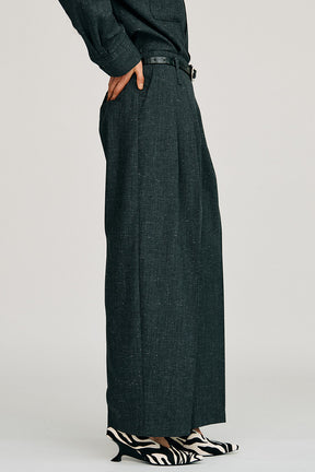 Silk Nep Cocoon Pants - 2026AUTUMN