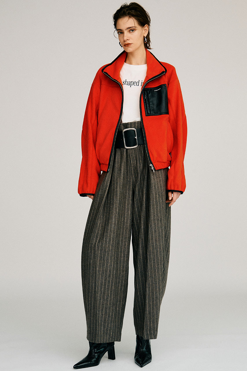 Cropped Fleece Jacket - 2026AUTUMN