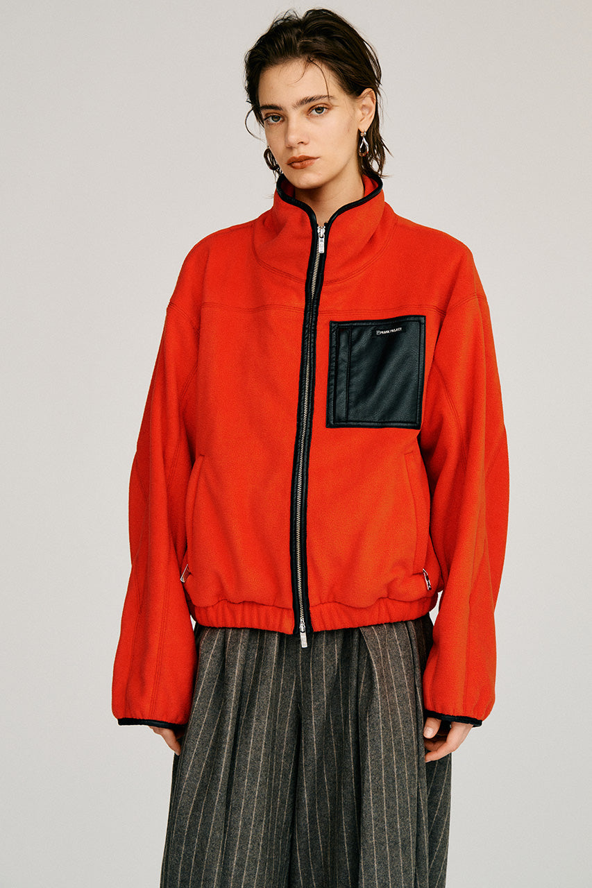 Cropped Fleece Jacket - 2026AUTUMN