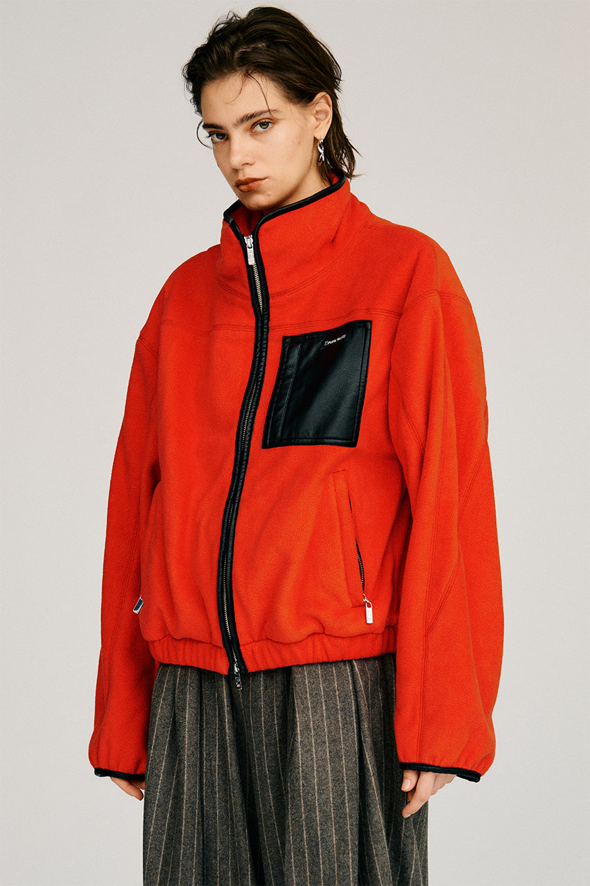 Cropped Fleece Jacket - 2026AUTUMN