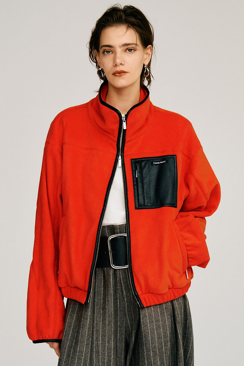 Cropped Fleece Jacket - 2026AUTUMN