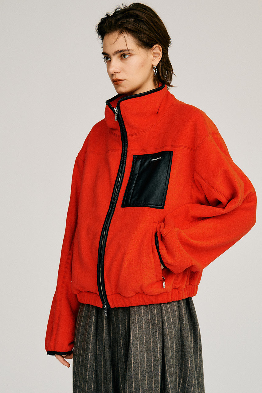 Cropped Fleece Jacket - 2026AUTUMN