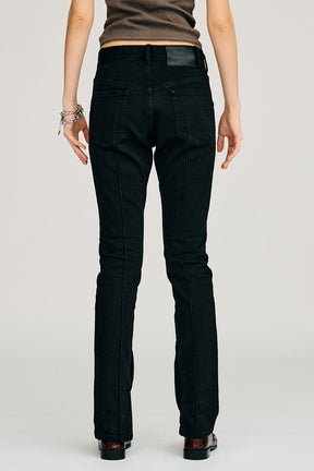 Zipped Hem Skinny Denim - 2026AUTUMN