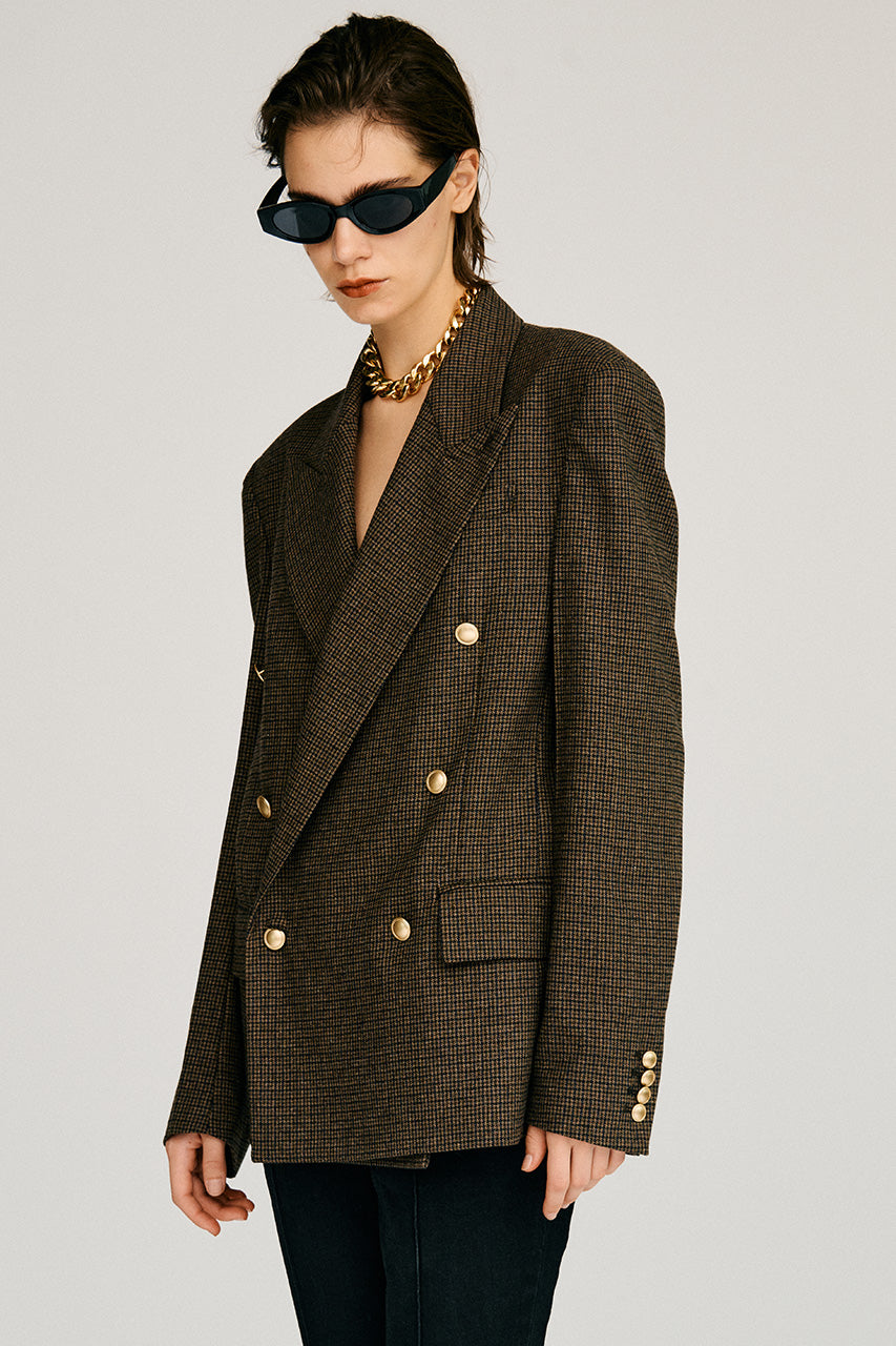 Metal Button Blazer - 2026AUTUMN