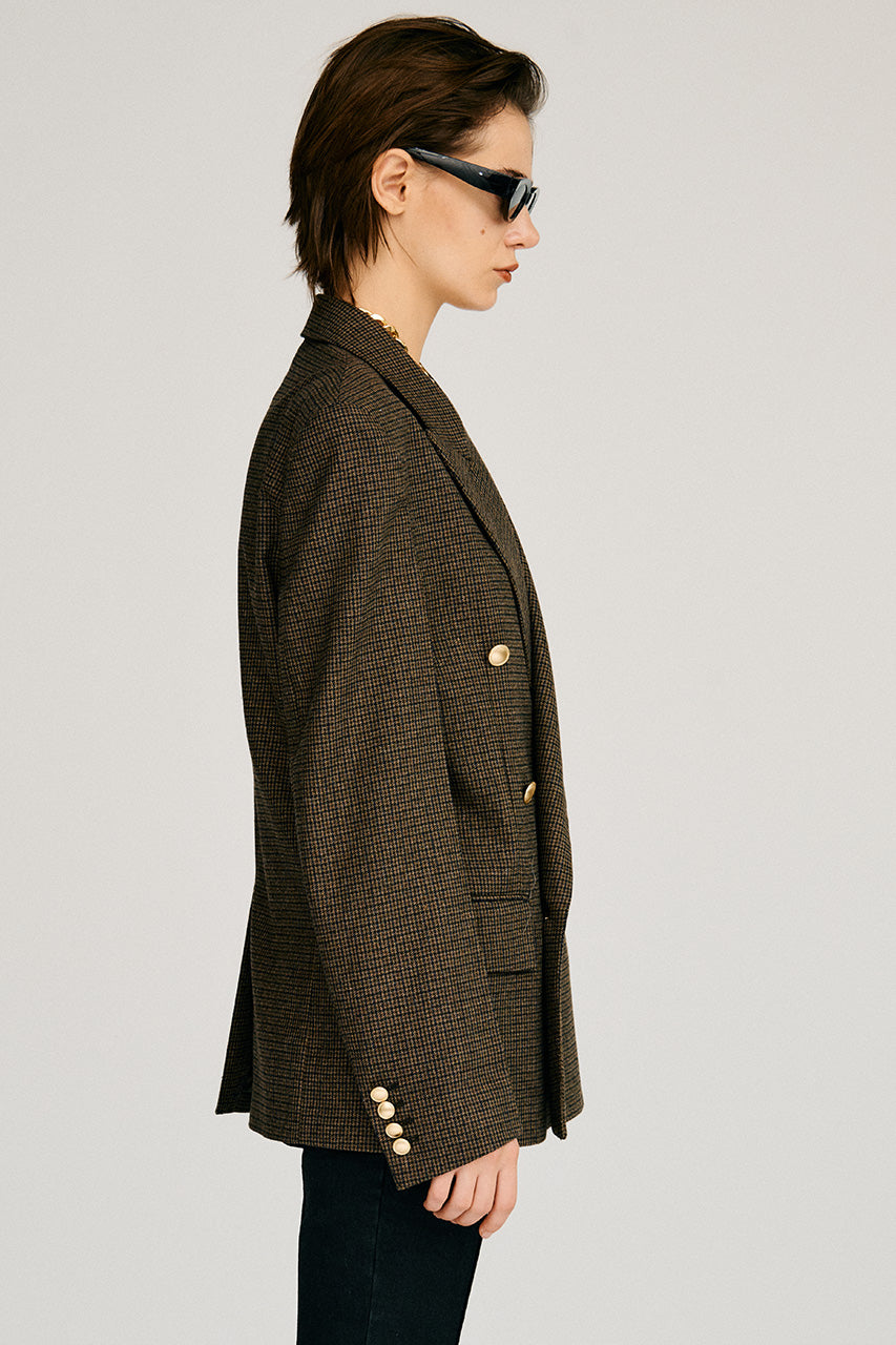 Metal Button Blazer - 2026AUTUMN