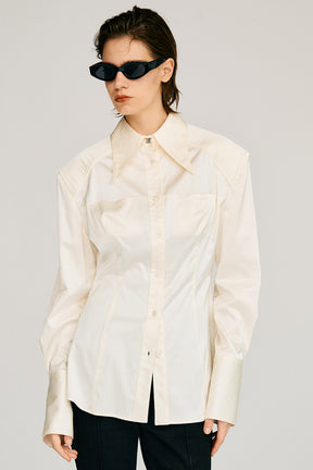 Long Point Collar Shirt - 2026AUTUMN