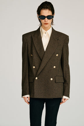 Metal Button Blazer - 2026AUTUMN