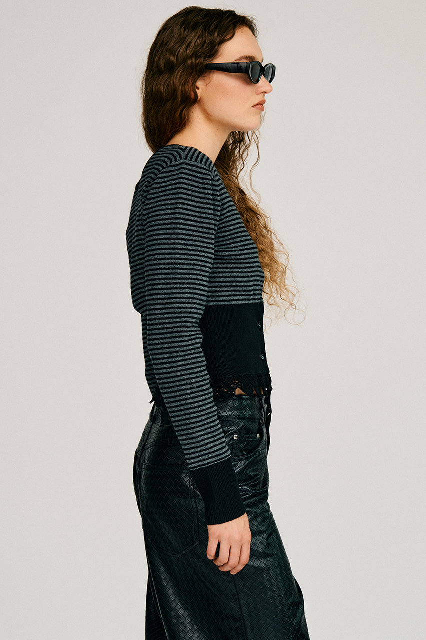 Crochet Lace Knit Cardigan - 2026AUTUMN