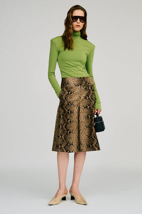 Synthetic Leather Half Pants - 2026AUTUMN