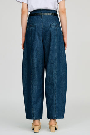 Tuck Cocoon Denim Pants - 2026AUTUMN